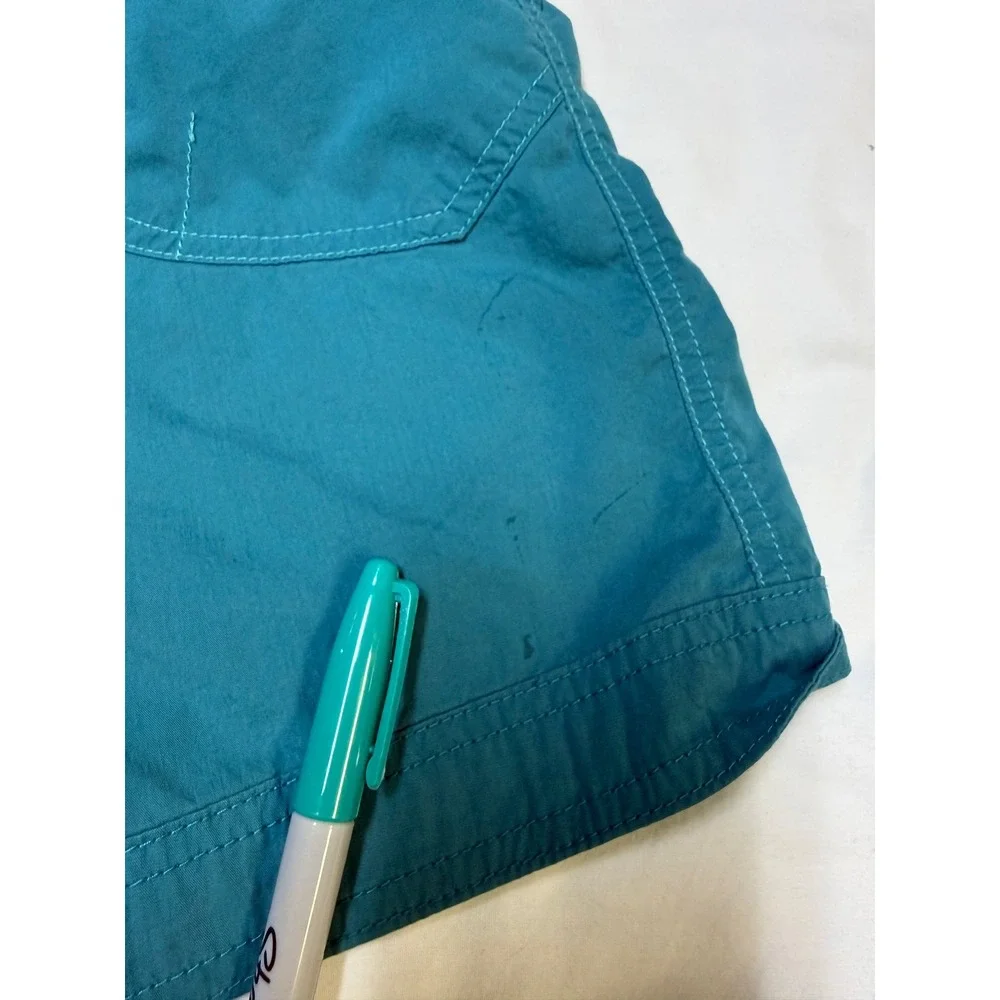 KÜHL Women's Kontra Shorts 8 Teal‎ Blue Hiking Outdoor EUC